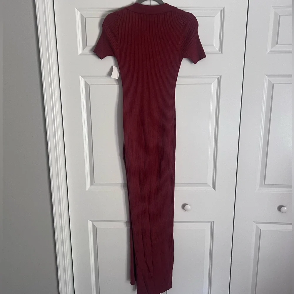 NWT Ribbed Knit Dress - Picture 4 of 5